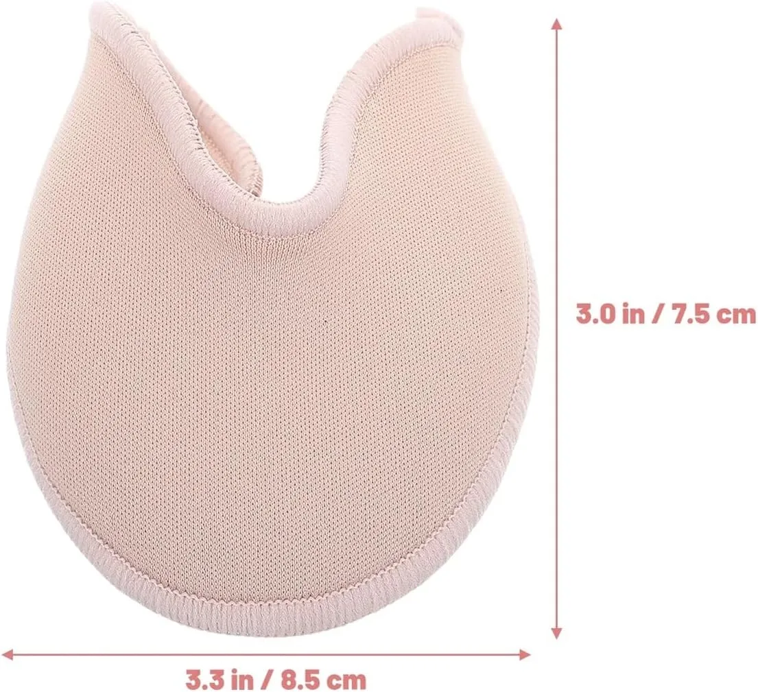 1 Pair Ballet Shoe Toe Protector Silicone Gel Pointe Toe Cap for Toes Protectors for Shoes Toe Forefoot Pad Protective Cover
