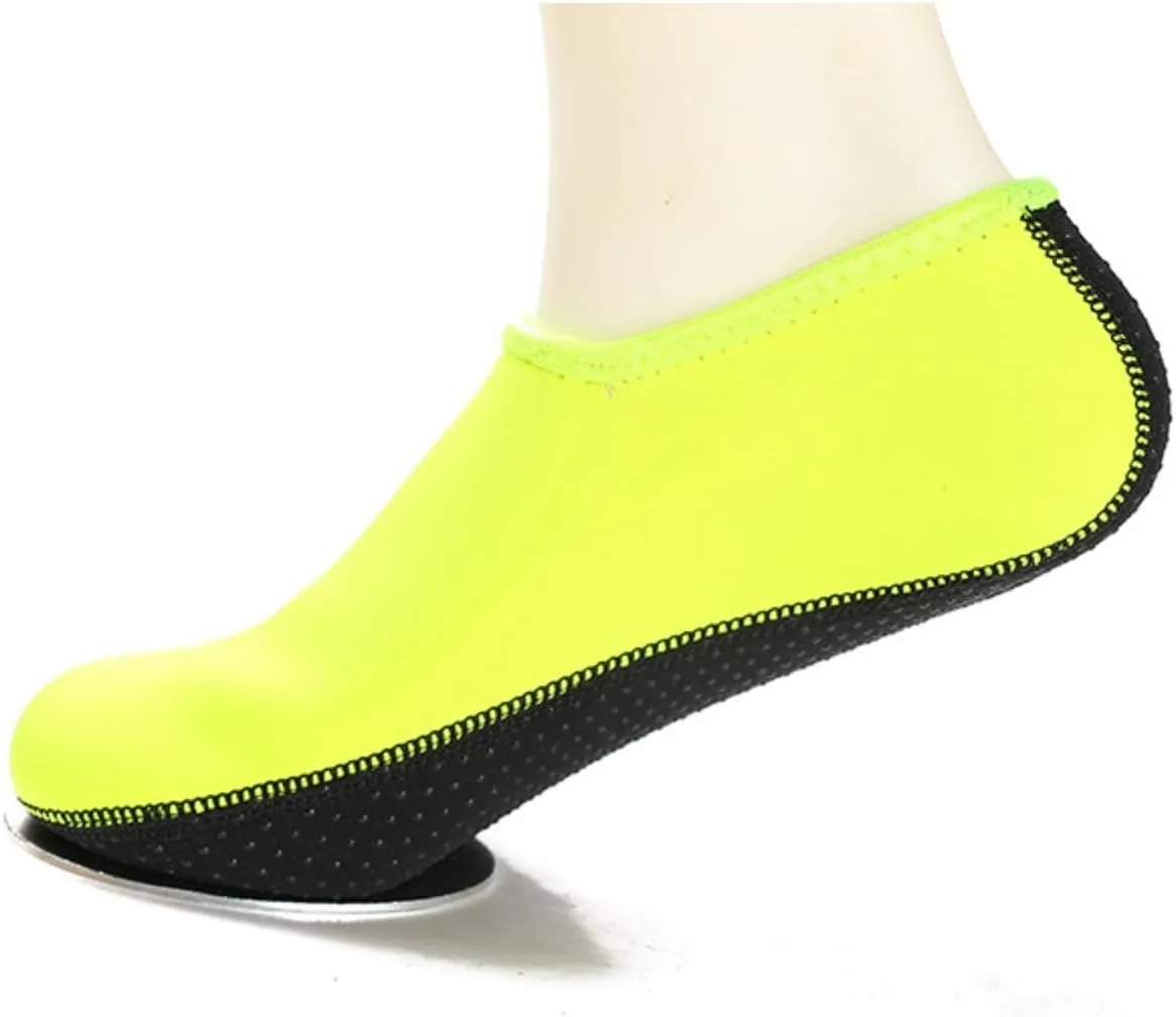 2 Pairs of Women's Beach Diving Shoes for Snorkeling Wading River tracing Swimming, Soft Shoes