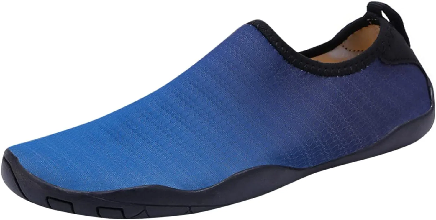 Aqu Shoes for Women Wide Width Water Shoes Barefoot Aqu Socks Quick-Dry Non Slip Shoes for Beach Swim Surf