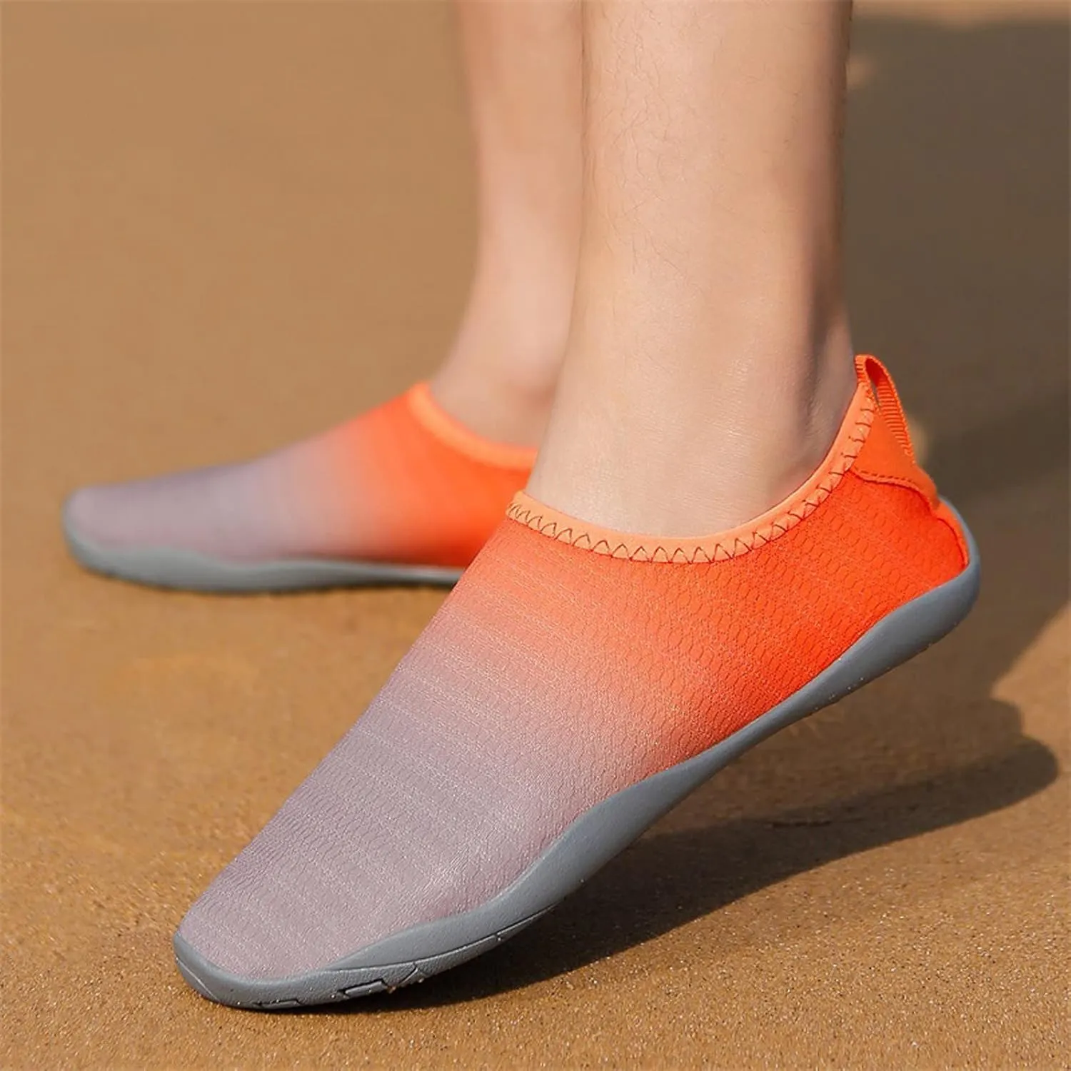 Aqu Shoes for Women Wide Width Water Shoes Barefoot Aqu Socks Quick-Dry Non Slip Shoes for Beach Swim Surf