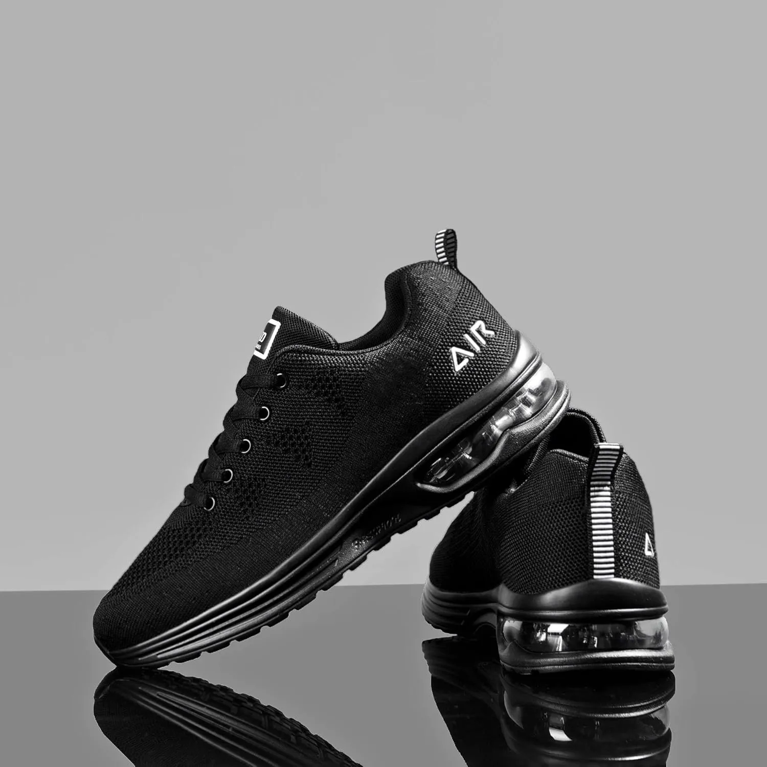 Autper Mens Athletic Running Shoes Sneakers Lightweight Sport Gym Jogging Walking Tennis Sneakers US 6.5-US 12.5