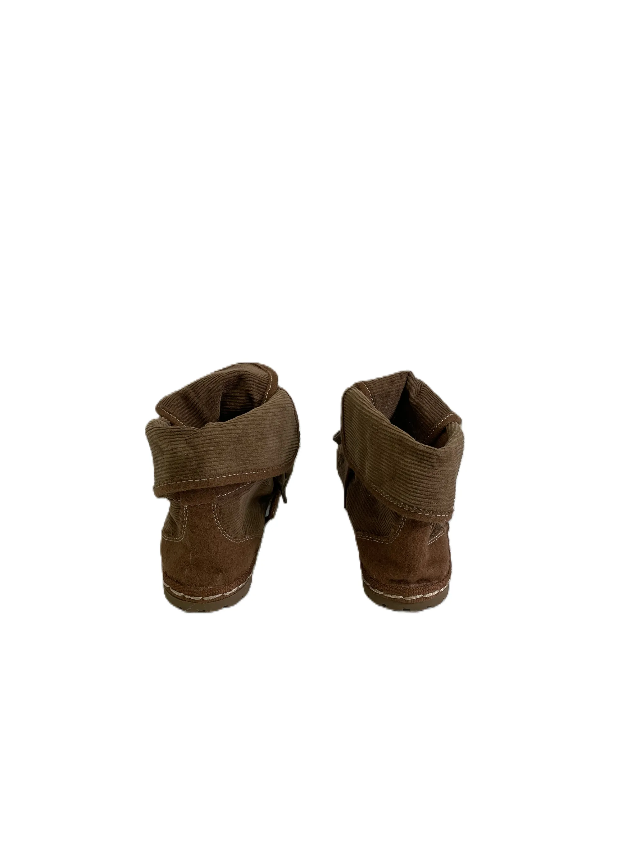 Boots Ankle Flats By K9 In Brown, Size: 7