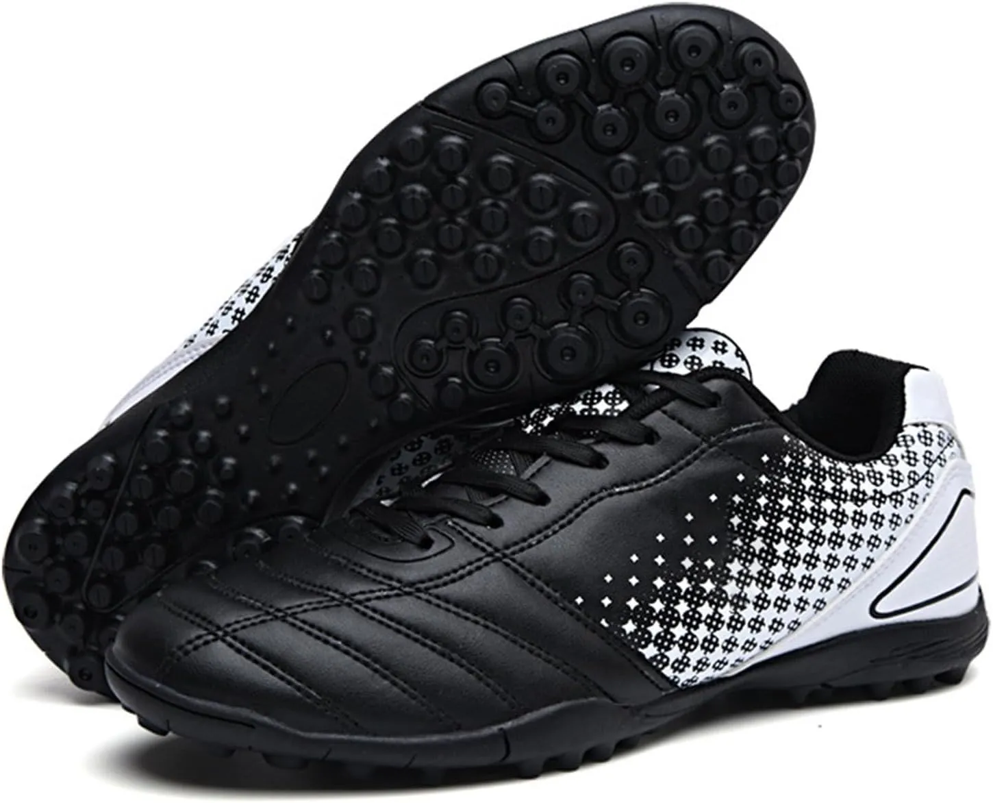 Boys Soccer Football Cleats Shoes Kids Running Training Shoes Teenager Indoor Outdoor Football Shoes Sneakers