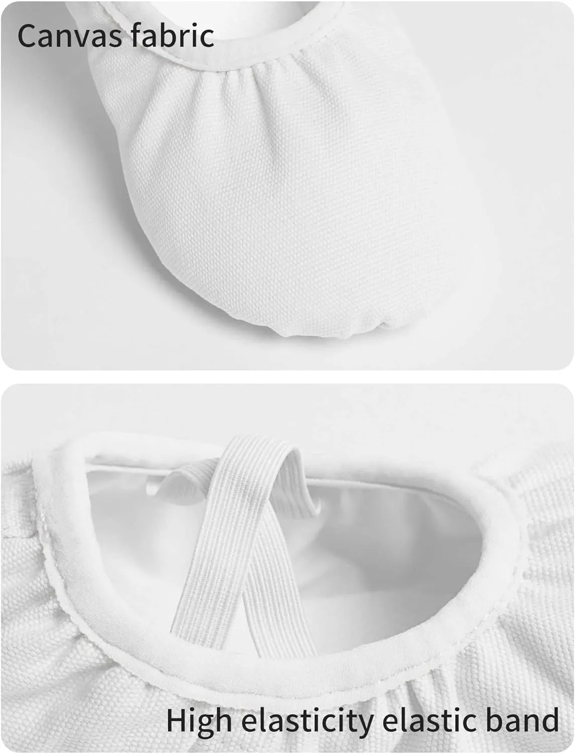 Canvas Ballet Shoes for Girls Ballet Flats for Toddler/Little Kid/Big Kid/Adult