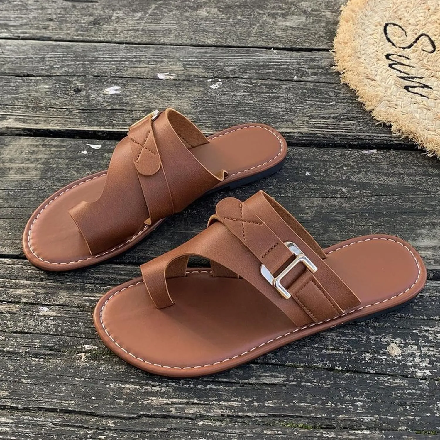 Fashion Slides Slippers for Summer Summer Home Household Indoor Slip Thick Soled PVC Women Slippers