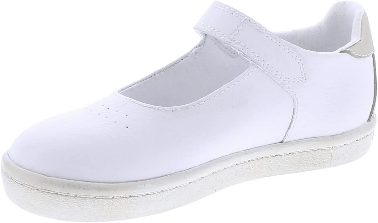FOOTMATES Girl's Stella-Leather (Infant/Toddler/Little Kid) Sneaker