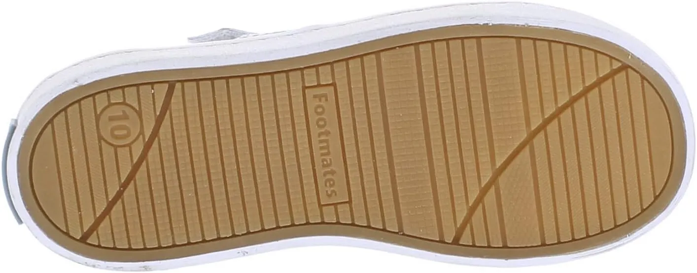 FOOTMATES Girl's Stella-Leather (Infant/Toddler/Little Kid) Sneaker