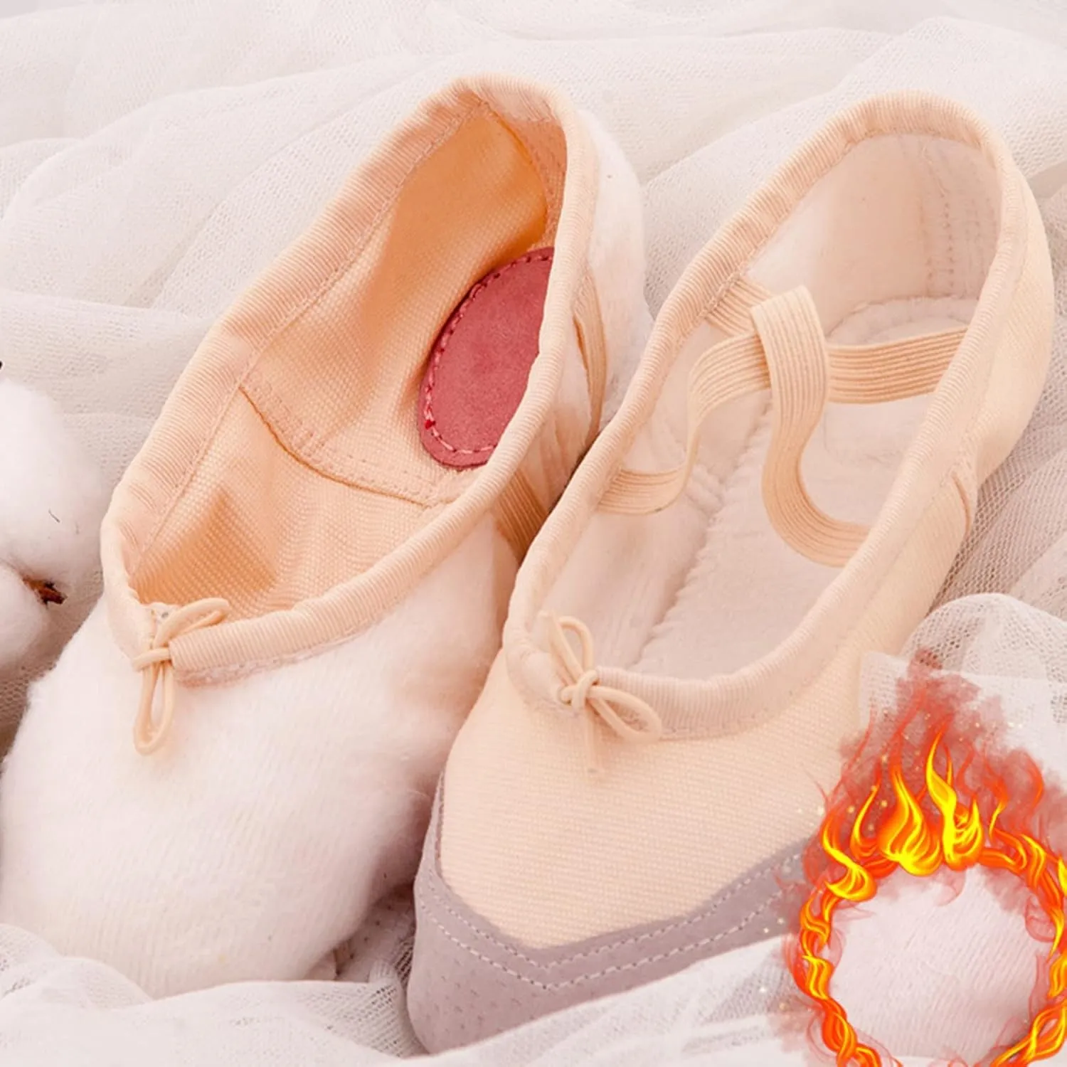 High Top Shoes Children Shoes Dance Shoes Warm Dance Ballet Performance Shoes Yoga Dance Shoes Very Nice Ballet