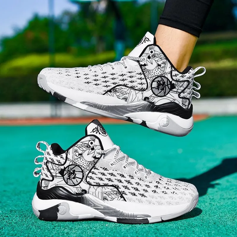 Large Size Men's Basketball Shoes are Breathable, Anti-Slip, Casual and Fashionable