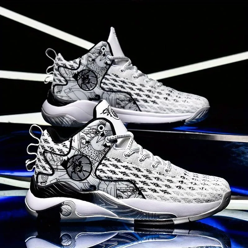 Large Size Men's Basketball Shoes are Breathable, Anti-Slip, Casual and Fashionable