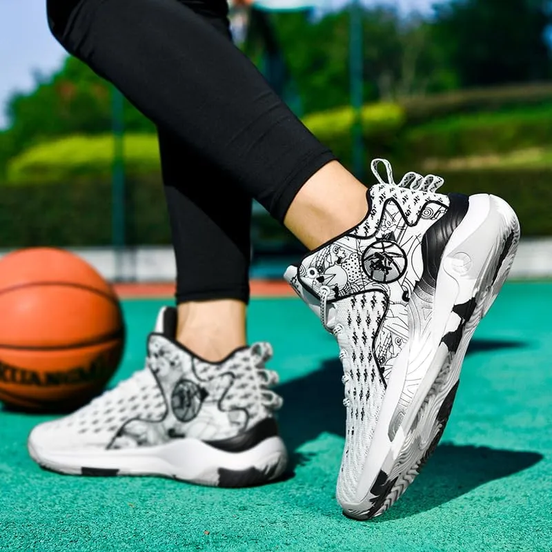 Large Size Men's Basketball Shoes are Breathable, Anti-Slip, Casual and Fashionable