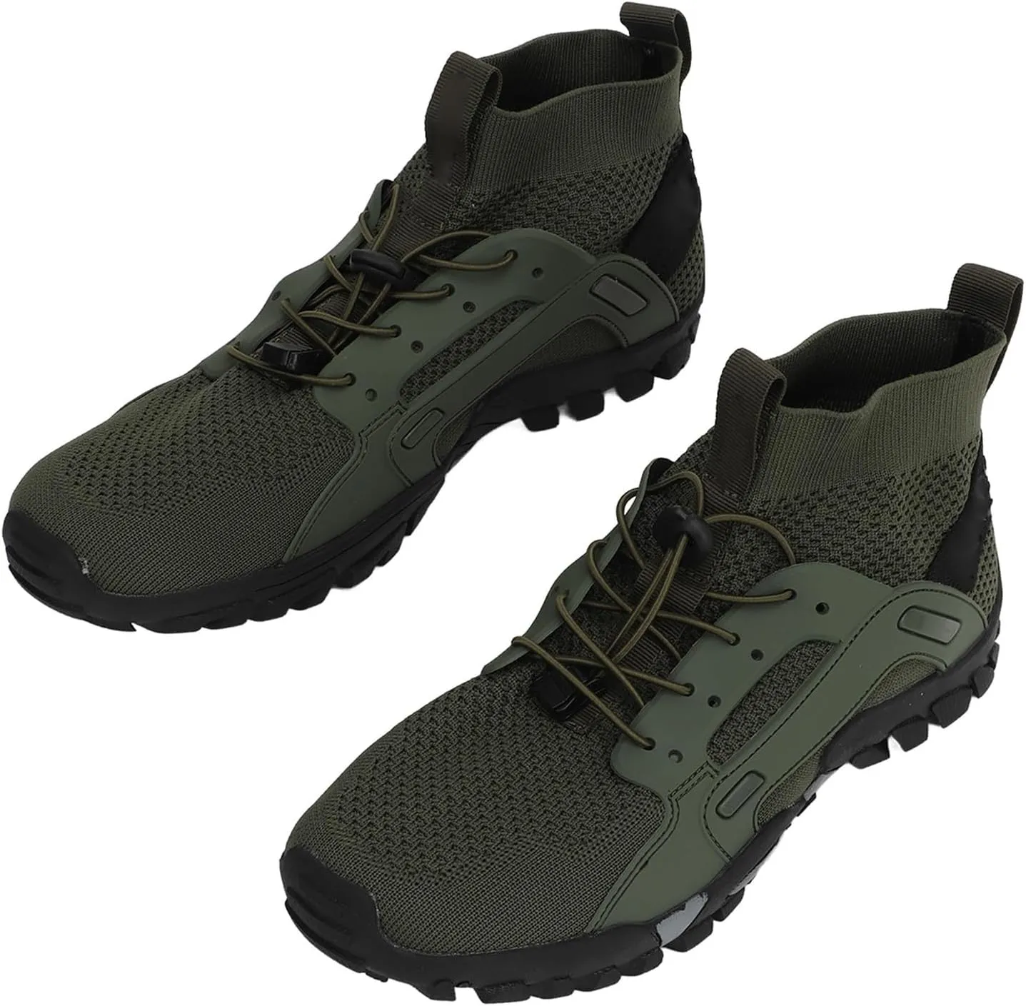 Men Wading Shoes, Men Hiking Shoes Easy to Wear Breathable for Beach