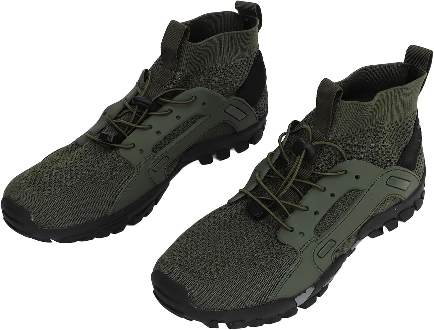 Men Wading Shoes, Men Hiking Shoes Easy to Wear Breathable for Beach
