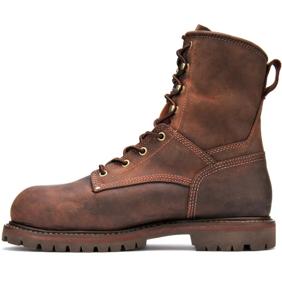 Men's 8 inch Grizzly Insulated Composite Toe Work Boots CA9528