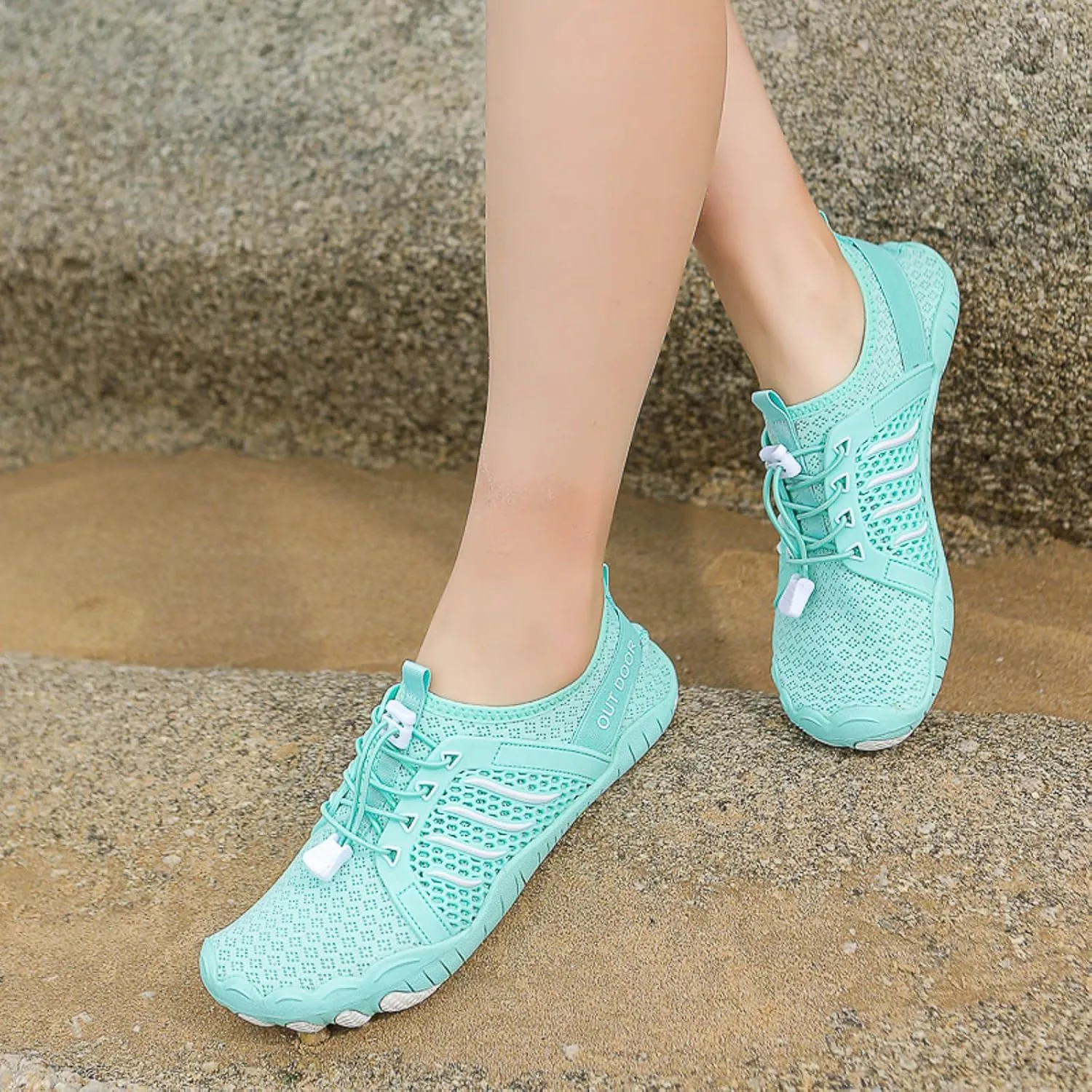 Mens Quick Drying River Tracing Shoes Breathable Beach Sports Shoes for Boating Fishing Diving Travel Wading Shoe