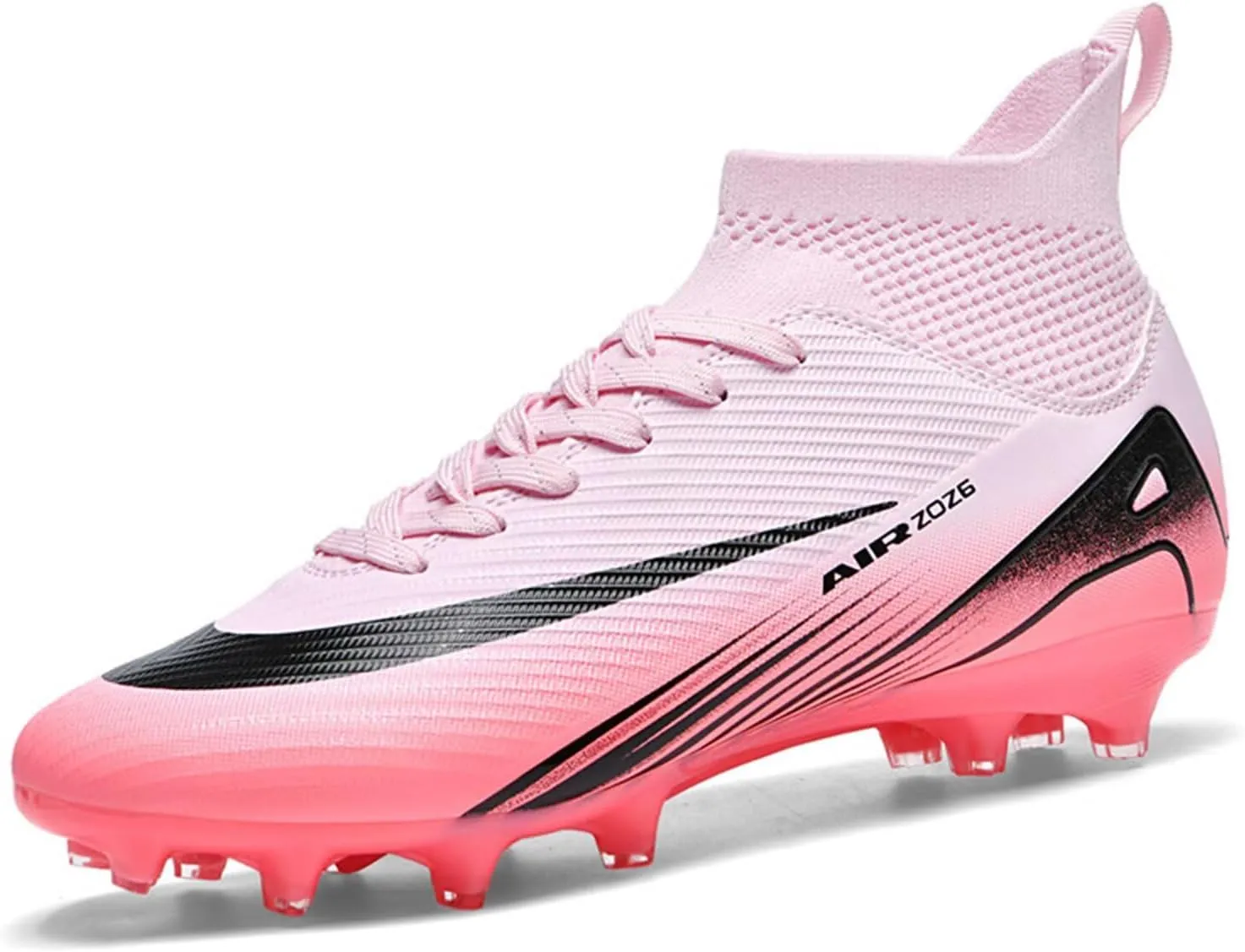 Mens Soccer Cleats Womens Football Shoes High Tops Non Slip Spikes Indoor Outdoor Youth Baseball Lacrosse Sneaker