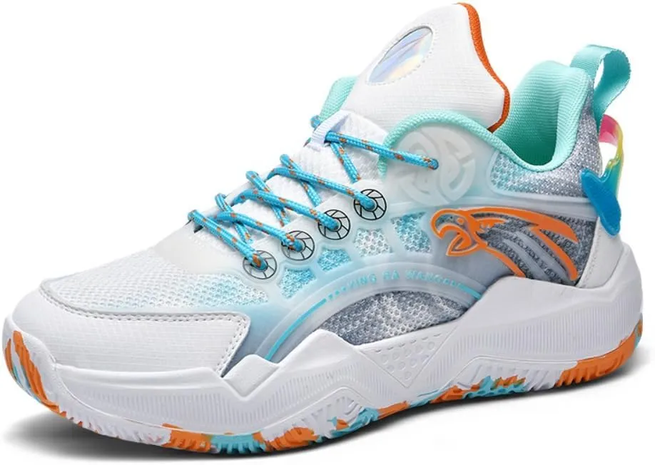 Mens Womens Basketball Shoes Breathable Non Slip Fashion Sneakers Comfortable Unisex-Adult Outdoor Sport Shoes