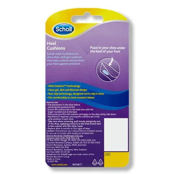 Party Feet Gel Heel Cushions