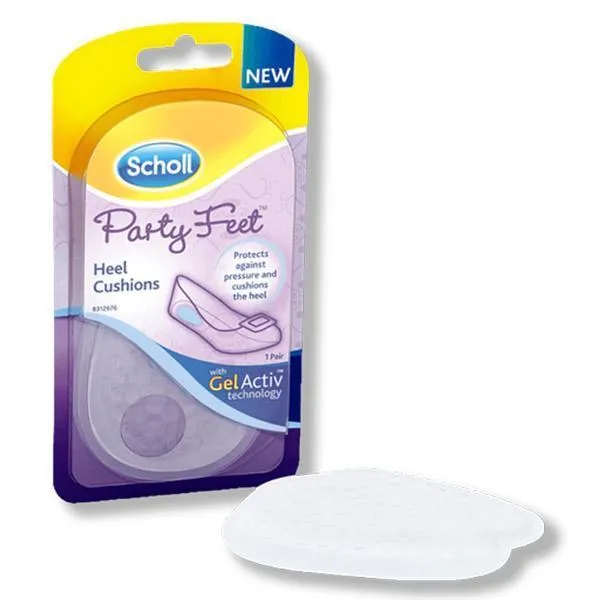 Party Feet Gel Heel Cushions