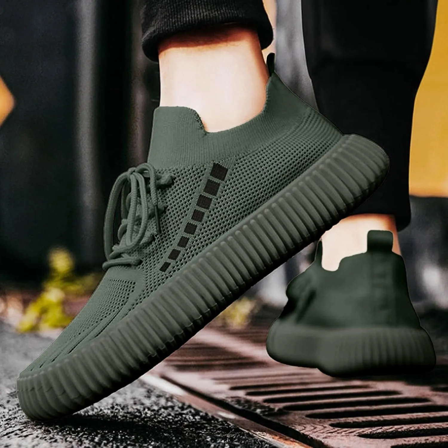 Slip On Shoes for Men Men's Tennis Shoes Men's Comfortable Walking Shoes Lightweight Breathable Running Athletic Sneakers