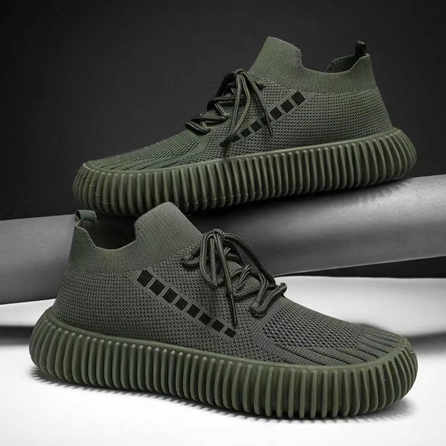 Slip On Shoes for Men Men's Tennis Shoes Men's Comfortable Walking Shoes Lightweight Breathable Running Athletic Sneakers