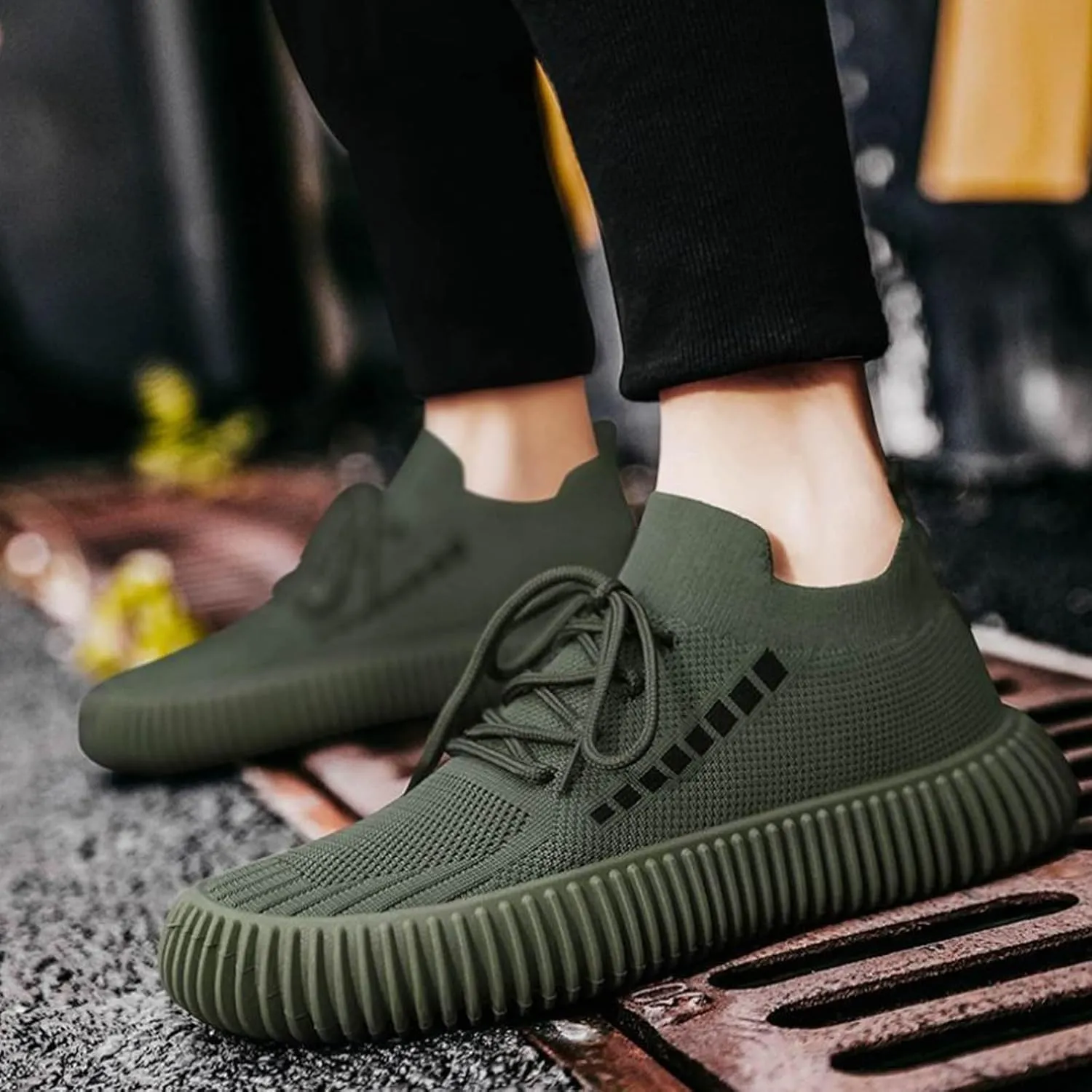 Slip On Shoes for Men Men's Tennis Shoes Men's Comfortable Walking Shoes Lightweight Breathable Running Athletic Sneakers