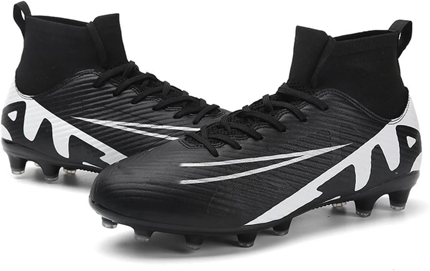 Soccer Cleats Mens Football Cleats Womens Football Shoes Outdoor Soccer Shoes Tacos de Futbol para Hombre Baseball Cleats High Top Professional Training Boots Turf Football Boots AG FG
