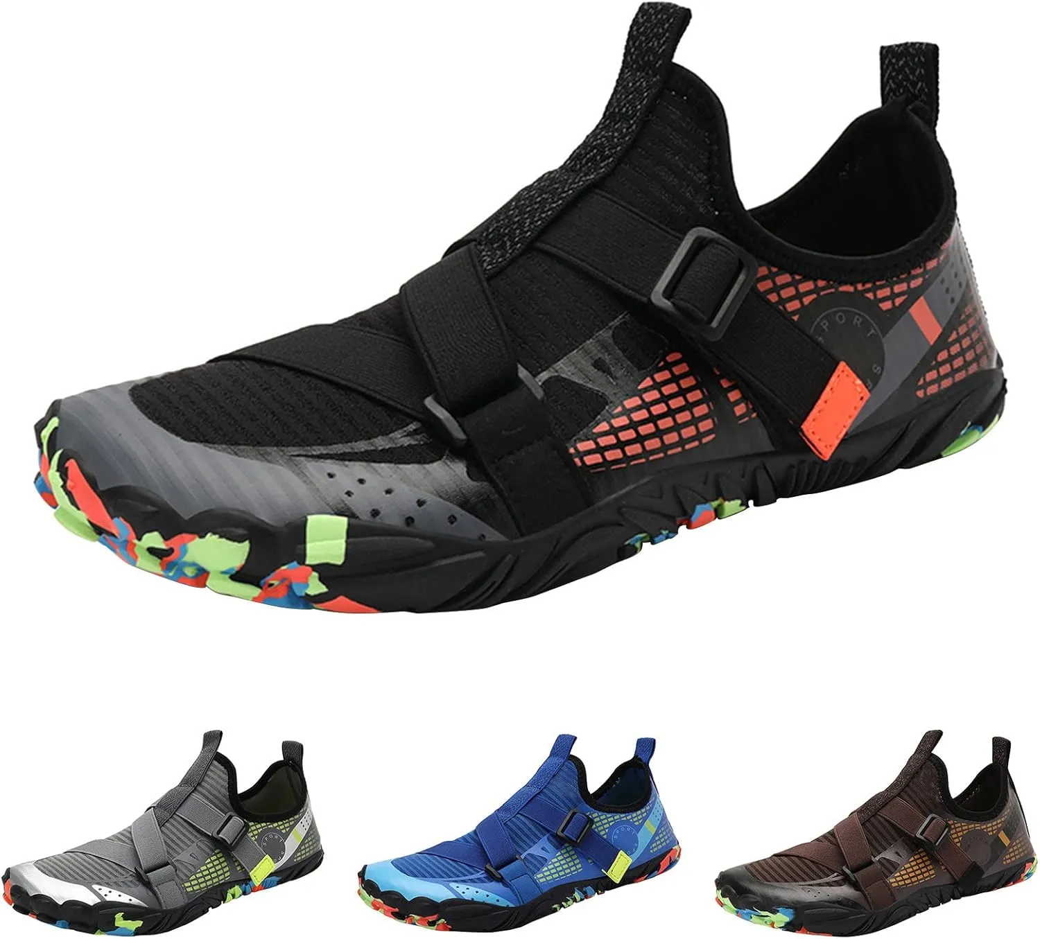 Women Men's Water Shoes Quick Drying Sports Aqu Shoes Hiking Swimming River Tracing Shoes Barefoot Sneaker